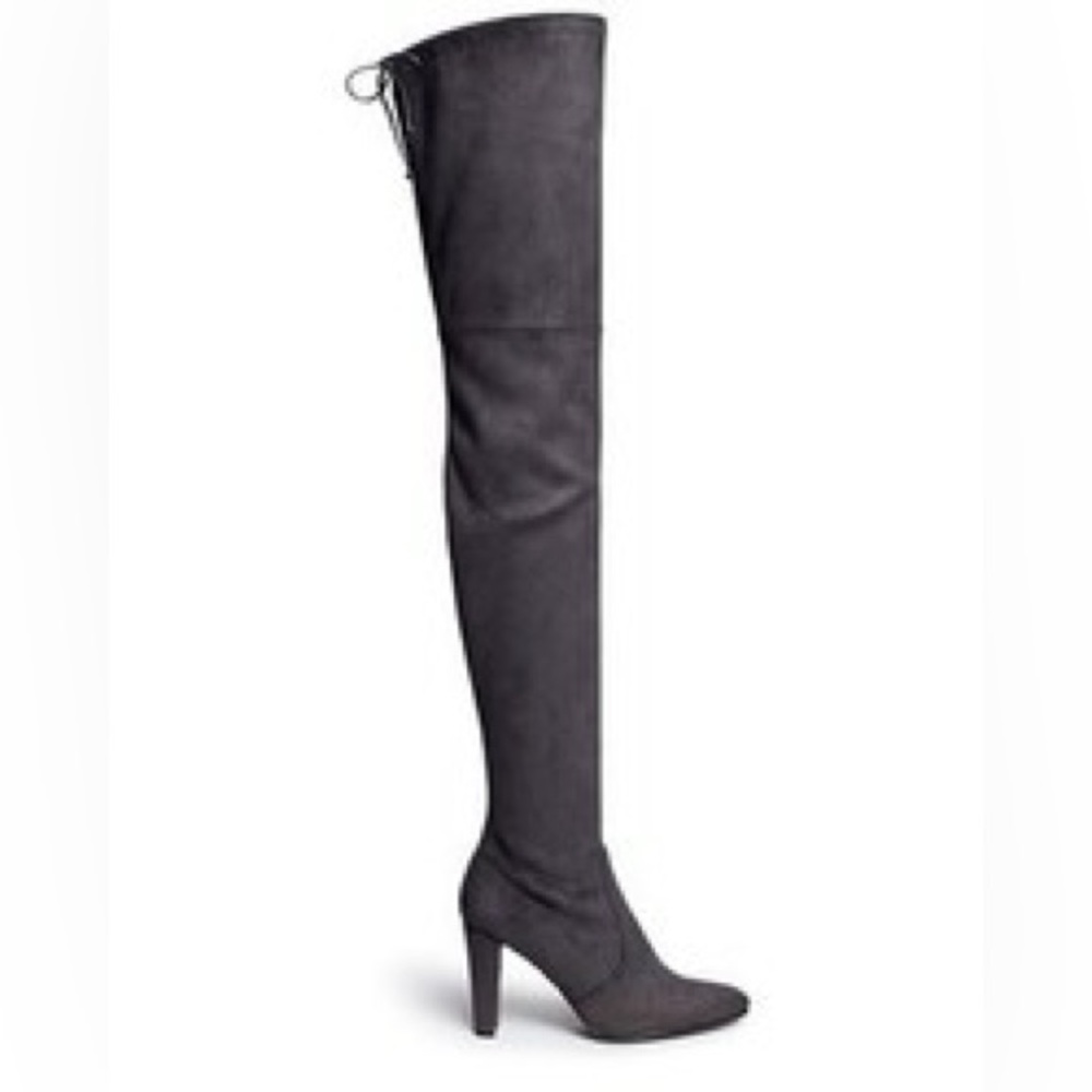 STUART WEITZMAN AllLegs stretch Suede Thigh High Boots